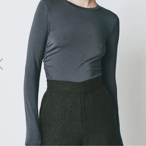 Rue Sophie Du-Jour Ruched Top on Topaz